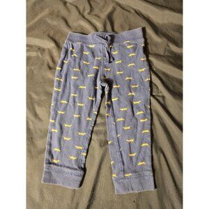 Weiner Dog PJ Pajama Pants Boys Old Navy Size 18m 24m